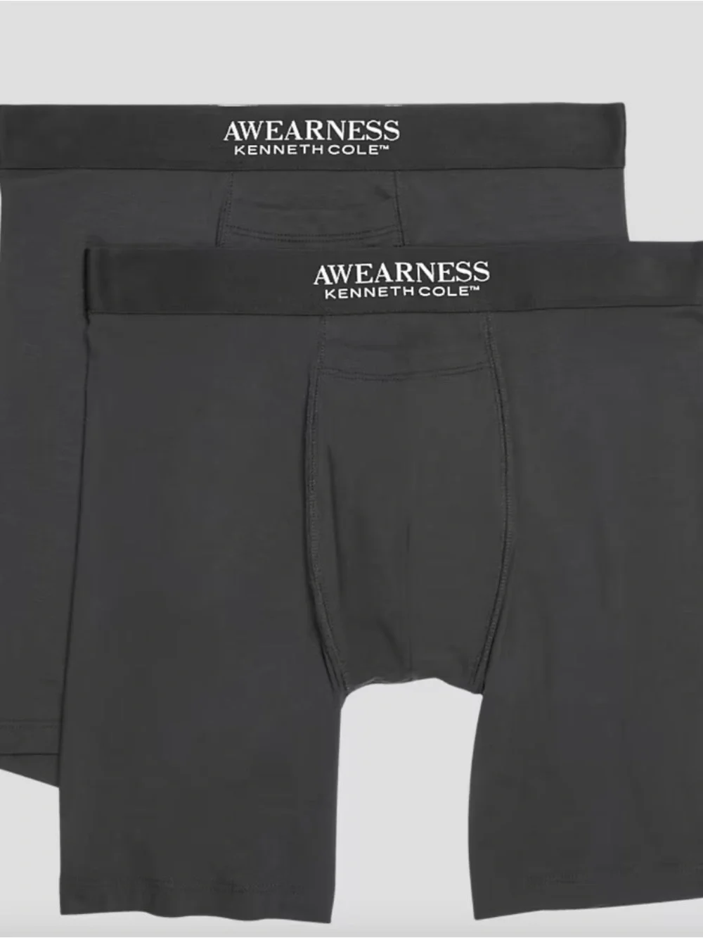 ⭐️ NWT Awearness Men's Black Boxer Briefs - 2 Pack